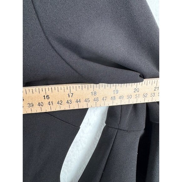 Calvin Klein Bell Sleeve Scuba dress stretch office classic black NWT sz 8 - Picture 5 of 10